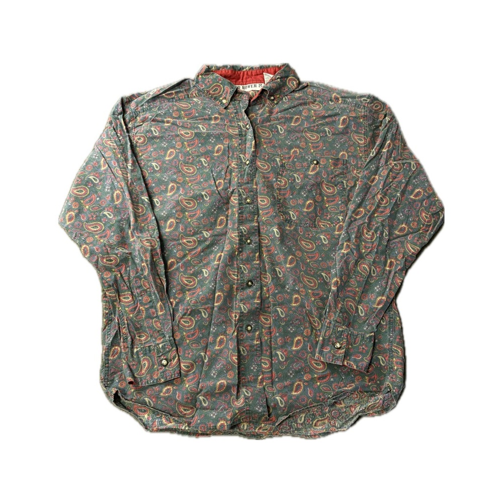 Red Rover Vintage Button Up Shirt